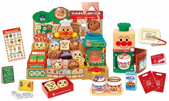 Anpanman, запеченный в духовке, специальное предложение от Uncle Freshly Bread Bread Factory Как насчет закусок Let s Jam?