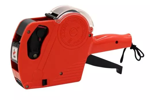 Ansimple Commercial Hand 3 Цена Цена Flea Store Пылезащитный чехол Тип Этикетировщик, Этикетки, Бирка, Бирка, Рынок, Расходные материалы, [MX5500-EOS] красный