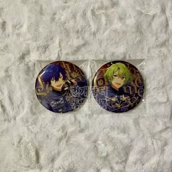 Ansta 6th Anniversary Tree Star Can Badge Sazanami Jun Tomoe Hiyori Eden Yves Midstar