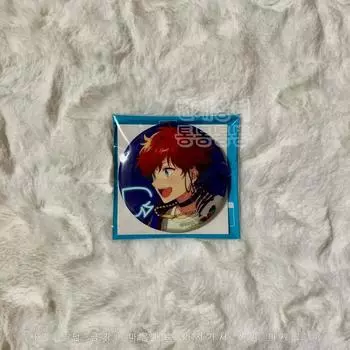 Ansta 7th Anniversary Can Badge Amagi Hiiro Alkaloid Ensemble Stars