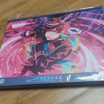 Ansta Canvas Chill Led Light Panel Panel Hyro Sealed Vermillion