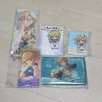 Ansta Kaoru складной стеклянный акриловый Korotto Yusakorota акриловый брелок для ключей партия