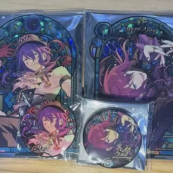 Ansta Mayoi Batch Sgle Part 2 Part 3 Sight Badge Trace Of Stars Acrylic Can Badge