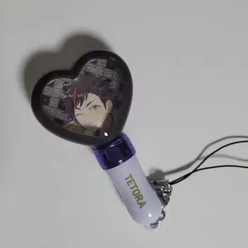 Ansta Tetora Heart Mini Lightstick Keyring