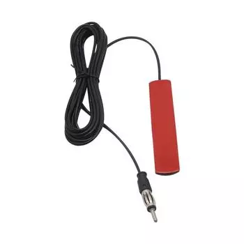 ANT-309 Автомобильная радиоантенна Патч-антенна для автомобиля Антенна на переднюю и заднюю передачу Устройство усиления сигнала FM-антенна чёрный