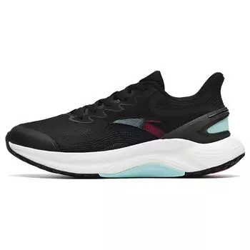 Anta 3.0 Lite Fabric Synthetic Leather Non-Slip Wear Resistance Lightweight Low Top Running Shoes Women sneakers Black Gray 122315586-5 36