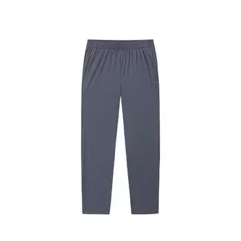 Anta 6 Technology Straight Leg Simple Solid Color Sports Pants Men Pants Gray 152527301D-2 XL