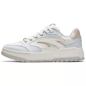 Anta 982 Casual Versatile Non-Slip Wear-Resistant Low-Top Skate Shoes Women sneaker White Blue 122448068-4 36.5