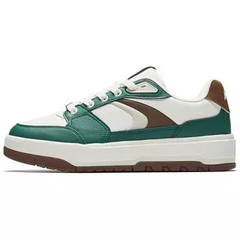 Anta 982 Moon Shadow Comfortable Versatile Non-Slip Wear-Resistant Breathable Low-Top Sneakers Men sneakers White Green Brown 112518060-4 43