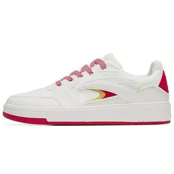 Anta 982 Простые повседневные низкие кроссовки мужские кроссовки белые красные золотые 112248066-4 44