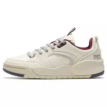 Anta 982Evo Non-Slip Wear-Resistant Low-Top Skate Shoes Men Sneakers Beige 112338062-1 41