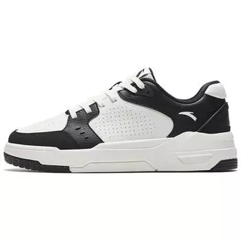 Anta 982gz Нескользящие износостойкие легкие низкие кроссовки для скейтбординга женские кроссовки черные белые 122338010-2 36