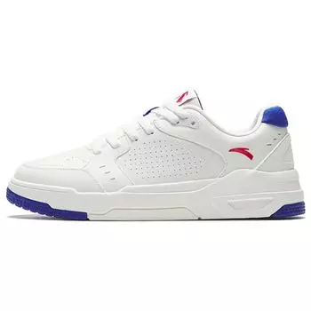 Anta 982gz нескользящие износостойкие низкие кроссовки для скейтбординга мужские кроссовки белые синие 112338010-3 44