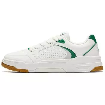 Anta 982gz Non-Slip Low-Top Skate Shoes Men Sneakers White Green 112438010-1 40