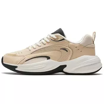 Anta Ace Lifestyle Series амортизирующие нескользящие низкие повседневные туфли женские кроссовки шампанского 922338802-16 35.5