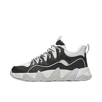 Anta Afterwave 1.0 Fleece Fashion Versatile Comfortable Non-Slip Wear-Resistant Warm Mid-Top Casual Shoes Men Casual Shoes 912448916-5 39