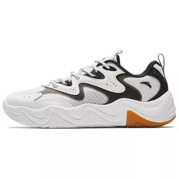 Anta Afterwave 4 Comfortable Versatile Non-Slip Wear-Resistant Low-Top Casual Shoes Men sneaker White Black 112528852-2 40
