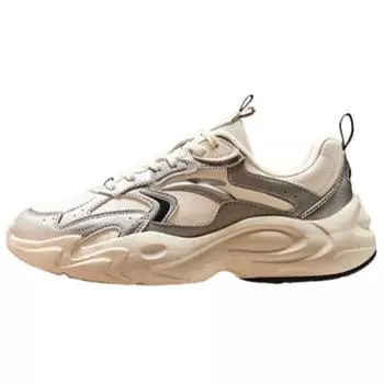 Anta Airflow Удобные модные нескользящие износостойкие низкие повседневные туфли женские кроссовки серебристо-серые 922448810-4 35.5