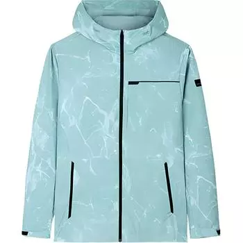 Anta All Over Print Zip Up Hooded Comfortable Breathable Casual Lightweight Sports Jacket Men Jacket Cloud-Green 152437607-2 S