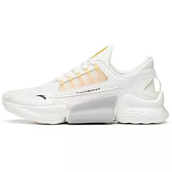 Anta Амортизирующие износостойкие нескользящие низкие кроссовки мужские кроссовки белые 112017788-1 42