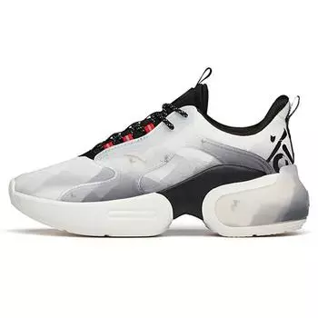 Anta Амортизирующие нескользящие прочные низкие кроссовки женские кроссовки серо-белые 122147756-6 36