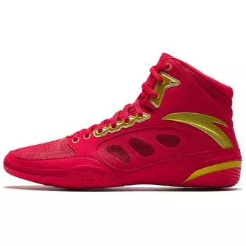 Anta Anti-Slip High-Top Training Shoes Men Sneakers Red 412440903-1 41