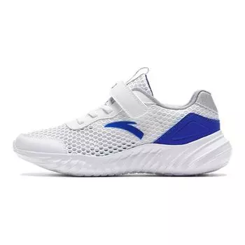 Anta Anti-Slip Low-Top Kids Running Shoes Kids sneaker White Blue A332325563H-C 36