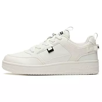 Anta Противоскользящие износостойкие легкие низкие кроссовки для скейтбординга мужские кроссовки белые 912018066-2 40.5