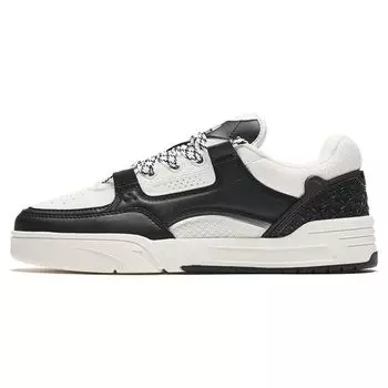 Anta Aojie Bread Shoes Удобные нескользящие износостойкие низкие кроссовки для скейтбординга Женские кроссовки цвета слоновой кости и белого, черного цвета 922348040-1 35.5