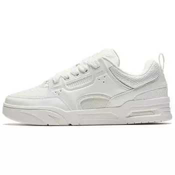 Anta Aojie Comfortable Versatile Non-Slip Shock Absorbing Low-Top Sneakers Men Sneakers Ivory-White 112518040-1 41