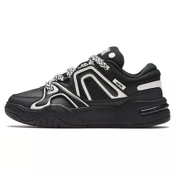 Anta Aojie Versatile Slip-Resistant Impact-Resistant Low-Top Skate Shoes Men Skate Shoes Black 112348070-5 41