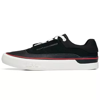 Anta Aoli CVS Skateboard прочные низкие кроссовки мужские кроссовки черные белые 112238014-3 42.5