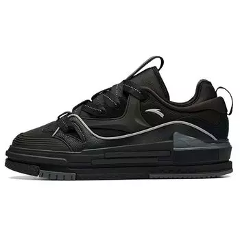 Anta Aotu Bread Shoes износостойкие нескользящие низкие кроссовки для скейтбординга мужские кроссовки черные 912238060-2 42