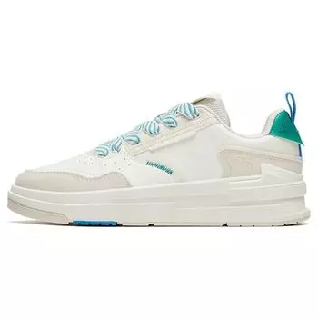 Anta Aotu нескользящие износостойкие низкие кроссовки для скейтбординга мужские кроссовки белые серые зеленые 912328076-1 39