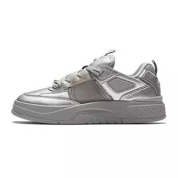 Anta Aoyou Pro Trendy Versatile Durable Low-Top Skate Shoes Женские скейт-кеды Pigeon-Gray 922438015-4 39
