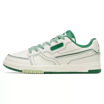 Anta Aoyu Trendy Casual Non-Slip Wear-Sticked Low-Top Skate Shoes Women Sneakers Cilantro-Green 122248090S-4 35.5