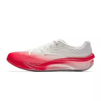 Anta Asphalt Dominator 2.0 Sports Comfortable Versatile Non-Slip Breathable Low-Top Long Distance Running Shoes Men sneaker White Red 912535590-5