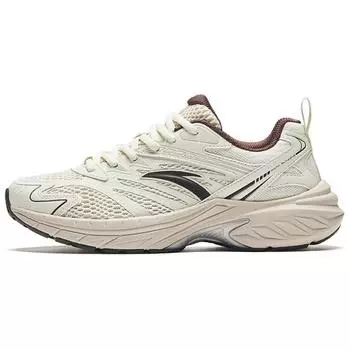 Anta At2000 Retro Casual Lightweight Breathable Running Shoes Women sneakers Beige 922435508-4 40