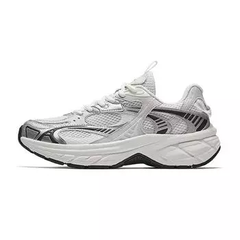 Anta At2002 Retro Sports Low-Top Casual Running Shoes Women sneaker Silver 922445502-1 38.5