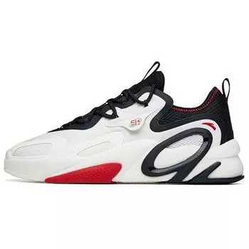 Anta AT91 Lifestyle Series Trendy Casual Нескользящие износостойкие низкие кроссовки для скейтбординга для мужчин Кроссовки Белый Черный Красный 112218072-3