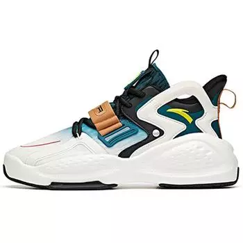 Anta Badass 2.0 удобные прочные дышащие низкие кроссовки мужские кроссовки белые 112038081-4 40.5