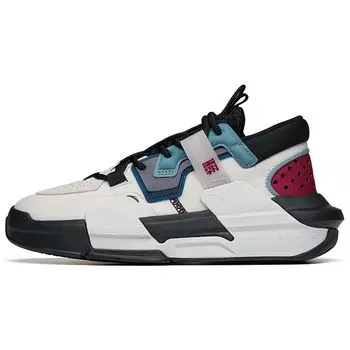 Anta Badass 3.0 Non-Slip Shock Absorbing Low-Top Sneakers Men Sneakers Black Gray Red 112218084-4 40
