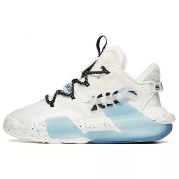 Anta Badass 3.0 прочные дышащие кроссовки средней высоты женские кроссовки белые синие черные 122138081-6 36