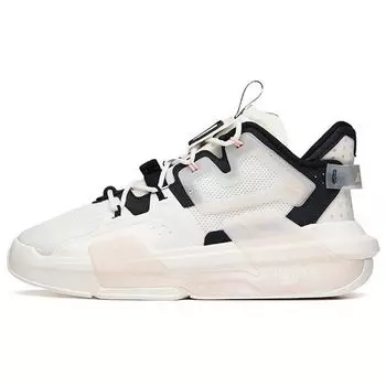 Anta Badass 3.0 Water Lily Fabric Synthetic Leather Нескользящие износостойкие низкие кроссовки женские кроссовки белые розовые 122138081-3 37.5