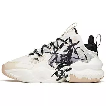 Anta Badass Life Series Weifeng 2 нескользящие износостойкие низкие женские кроссовки для папы белые черные серые 122148080-5 36