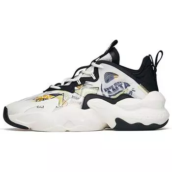 Anta Badass Weifeng Low Top Lifestyle Shoes Men Sneakers White Black Green 112228080-5 40