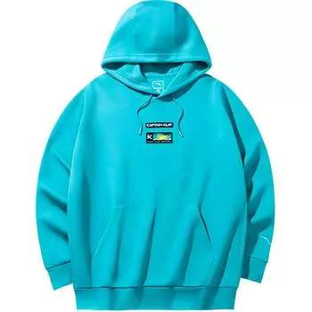 Anta Баскетбольная серия Повседневная спортивная дышащая толстовка с капюшоном Мужские толстовки с капюшоном Морская соль-зеленый 152431711-3 M