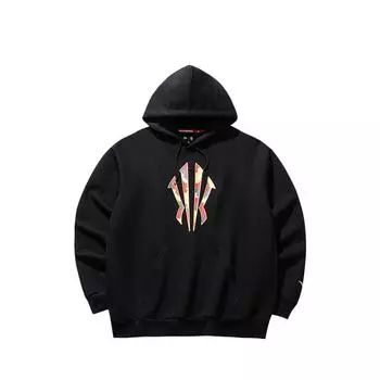 Anta Basketball Series Hooded Pullover Sweatshirt Unisex sweatshirt Black 172511723S-3 S
