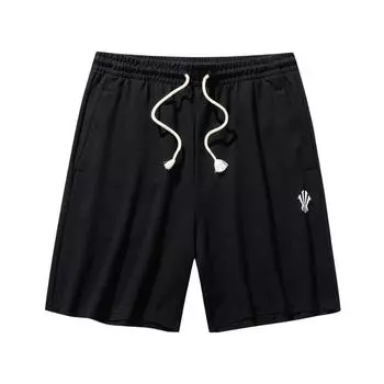 Anta Basketball Series Kyrie Irving Comfortable Simple Versatile Loose Breathable Letter Lace-Up Mid-Waist Five-Point Casual Shorts 172521306-4 3XL