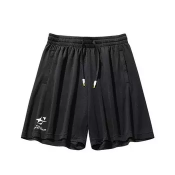 Anta Basketball Series Letter Mid Waist Lace Breathable Versatile Casual Shorts Men shorts 952521303-5 S